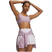 Under Armour Crossback Mid Bra pink purple echo (698) S