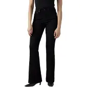 Levi's für Damen. A3410-0070 Jeans 726 High Rise Flare schwarz (31/32), Lässig, Baumwolle