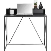 Momax Schreibtisch in Schwarz