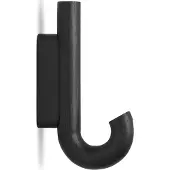 Gejst Hook Kleiderhaken Mini Schwarz Eiche/Schwarz - , Holz, Metall