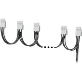 Eaton Power Quality Eaton 197173 Drehstromverbinder mit Stecker, Schraubklemmen, Pole 3, Geräte 3, verwendbar für EMS2-D..., EMS2-D...-SWD..., EMS-R... EMS2-XBR-Z-3