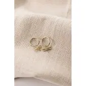 Sissy-Boy Gold-plated Ohrringe Mit Libelle