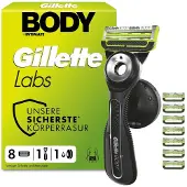 Gillette GilletteLabs Body + 8 Ersatzklingen
