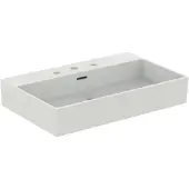 Ideal standard Extra Waschtisch, 3 Hahnlöcher, mit Überlauf, 700x450x150 mm, T3892MA, Farbe: Weiß mit Ideal Plus