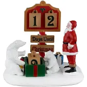 Lemax -Weihnachtskugel Countdown zum Nordpol