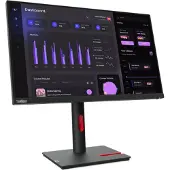 Lenovo ThinkVision T24i-30, 60,5 cm (23.8"), 1920 x 1080 Pixel, Full HD, LED, 6 ms, Schwarz
