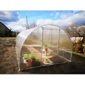 BAUMERA Tube*KLASIKA Gewächshaus 30m2, 3m x 10m mit 4 mm Polycarbonatabdeckung