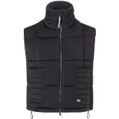 Super.natural W Puffy DWR Vest jet black (872) L
