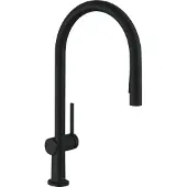 Hansgrohe Talis M54 Einhebel-Küchenmischer 210, EcoSmart, Ausziehbrause, 2jet, Mattschwarz