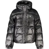 Calvin Klein Schwarze Damenjacke mit Kapuze - Wasserabweisend & Winddicht