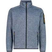 CMP Herren Fleece Jacke Knitted Jacket 3H60747-21NZ 48 - Avio-Antracite - 48