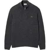 Lacoste Pullover Classic 1/4 Zip, grau