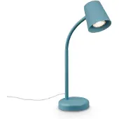 Briloner Tischleuchte, taubenblau, 1xGU10/max. 9W exkl.