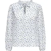 ONLY Langarmbluse "ONLROANNE L/S TOP WVN NOOS"