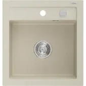 Mexen Vito 1-Becken-Granit-Spüle 520 x 490 mm, Beige - 6503521000-69