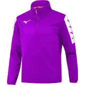 Mizuno Unisex Nara Interlock Training Top - 32FC9500, Farbe:Lila, Textil:XL