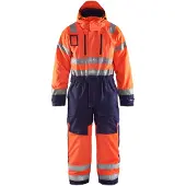 Blakläder High Vis Winteroverall High Vis Gelb/Mittelgrau 6763 1977, Farbe:orange/marineblau, Größe:D108 (D27)