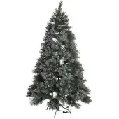 OEM Weihnachtsbaum Kunststoff mit LED, Nevado, 84x84x120 cm
