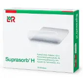 Lohmann & Rauscher Suprasorb H hidrokoloidni zavoj tanki 5 x 5 cm 10 komada