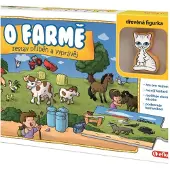 Efko Narrative Puzzle über den Bauernhof 9 Teile