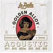 La Bella 40PCL Golden Alloy 011/052