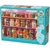 Cobble Hill Familienpuzzle Sü ß igkeitenregal 350 Teile