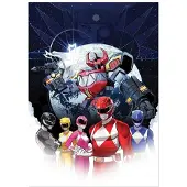 Fanattik Power Rangers lithographie Limited Edition 42 x 30 cm