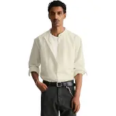 Marc o'polo Marc OPolo DENIM Langarmhemd "aus Leinen und Bio-Baumwolle"