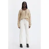 Levi's Damen Jeanshose Classic Mid Rise, Straight Fit, Weiß (Simply White), W27/