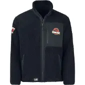 COTTON DIVISION Jurassic Park Übergangsjacke Herren Logo - Sherpa schwarz L