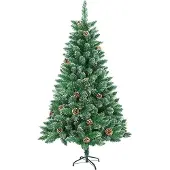 Merkloos Künstlicher Weihnachtsbaum mit Schneeeffekt, 240 cm