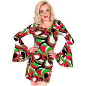 Finidi THE 70s GROOVY STYLE - vintage waves (Kleid), XXL