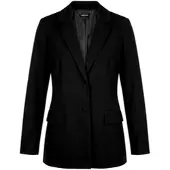 Peter Hahn Long-Blazer schwarz, 44
