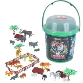 Wild republic Spand m. Tier - 36 st. - Wilde Tier - - One Size - Spielzeugtiere