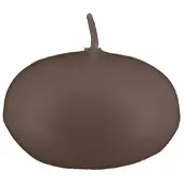 Kopschitz Kerzen Maxi Schwimmkerzen Mocca Ø 80 x 32 mm, 8 Stück
