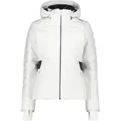 CMP Damen Skijacke aus 4-Wege Stretch mit Kapuze weiss 40