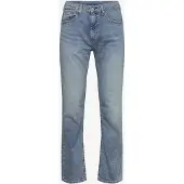 Levi's Herren Jeanshose 505 mit Reißverschluss, Regular Fit, Blau (Hole In The W