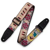 Levys Leathers MPD2-125 Drucke Polyester mit Lederenden 2" Rosie the Riveter