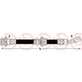 Brembo Bremsschlauch ESSENTIAL LINE T 56 048