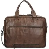 Bear design Cow Lavato Laptop-Tasche braun