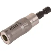 Wiha 7123, Stahl, Sechskantschaft, 25,4 / 4 mm (1 / 4 Zoll), Sechskantschaft, ISO 1173, 6,2 cm