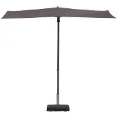 Madison Balkonschirm Sun Wave 270x150 cm Taupe PAC3P015