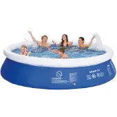Happy People Quick-Up-Pool 3681,0 l blau 300,0 x 76,0 cm