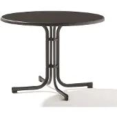 Sieger Mecalit Gartentisch klappbar ø 100 cm (h:73 cm)