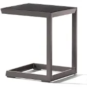 Sieger Beistelltisch Aluminium 45x35 cm
