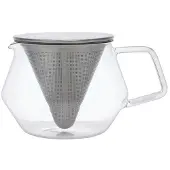 Kinto – Teekanne mit Edelstahl-Teesieb, 600 ml