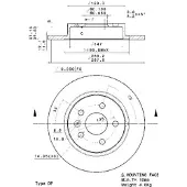 Brembo Bremsscheibe PRIME LINE 08.B357.10