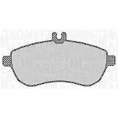 MAGNETI MARELLI Bremsbelagsatz, Scheibenbremse 363916060313