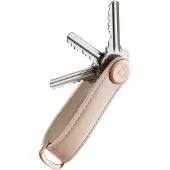 OrbitKey - Leather Key Organiser - Blush/Blush