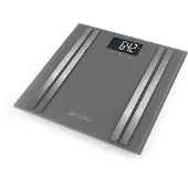 Medisana BS 476 grau Körperanalysewaage bis 180 kg Personenwaage Körperfett